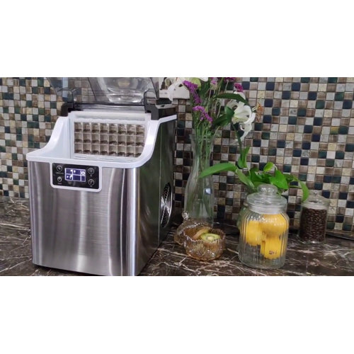ADT 44 Lb. lb. Daily Production Cube Clear Ice Portable Ice Maker & Reviews Wayfair